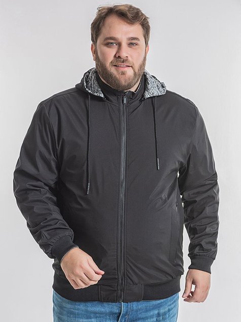 Jaqueta Masculina Ziper Para Jaqueta Dupla Face Jaqueta Masculina