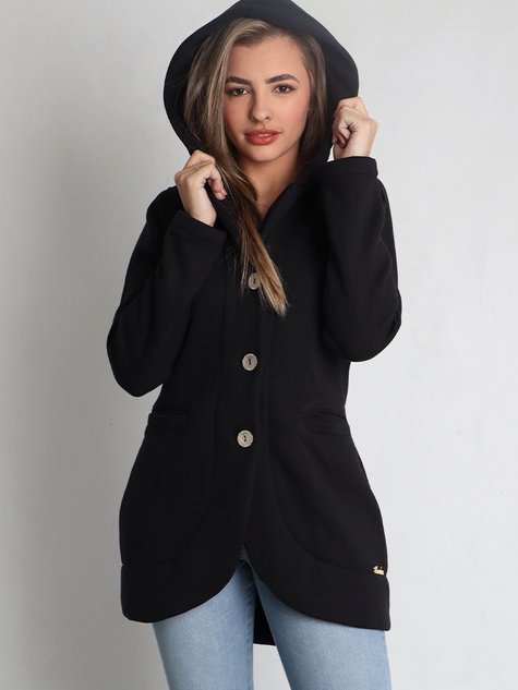 Casaco Feminino Com Blusas Femininas Moletom Moletom Feminina