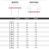 Tabela De Medida Camisa Masculina
