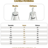 Camisa Feminina - Tabela de Medidas