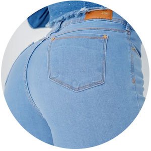 calca jeans bootcut