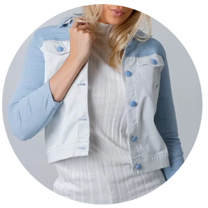jaqueta feminina jeans curta