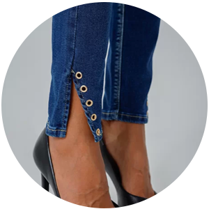 calca feminina jeans cigarrete
