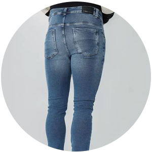 calca masculina jeans slim edex