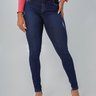 calca feminina jeans modeladora destroyed