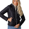 jaqueta feminina nylon bobojaco preto
