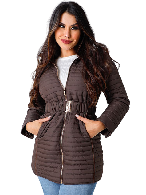 inverno sobretudo feminino com cinto