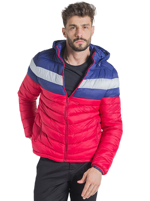 cores jaqueta vermelha