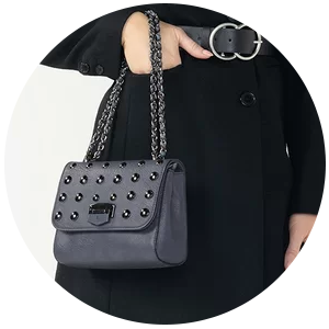 bolsa feminina ombro azul wj