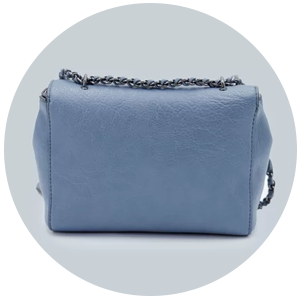 bolsa feminina wj ombro azul