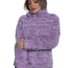 jaqueta feminina pelo roxo