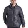 jaqueta masculina nylon plus preto