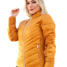 jaqueta feminina nylon amarelo