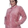 jaqueta feminina pelo rosa