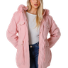 parka feminina amarracao rosa