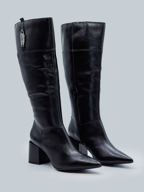 Bota Bico Fino Salto Fino Cano Longo Bota Bico Fino Bota Cano