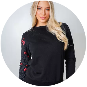 conjunto moletom feminino preto