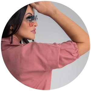 blusa feminina sarja rosa