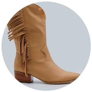 bota country feminina wj acessorios