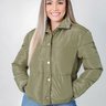 jaqueta puffer bobojaco feminina verde