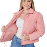 jaqueta puffer feminina