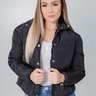 jaqueta puffer feminina