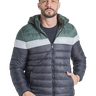 jaqueta masculina nylon verde