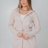 parka jaqueta feminina suede
