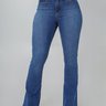 calca feminina boot cut jeans