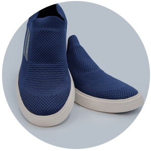 tenis aramis knit slipon azul
