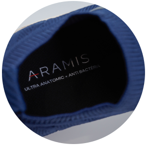 tenis aramis knit slipon azul