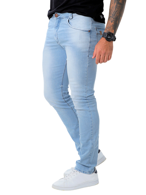Calça Skinny CalÇa Jeans Tecido Fino Masculino Calça Masculina