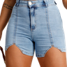 short feminino jeans
