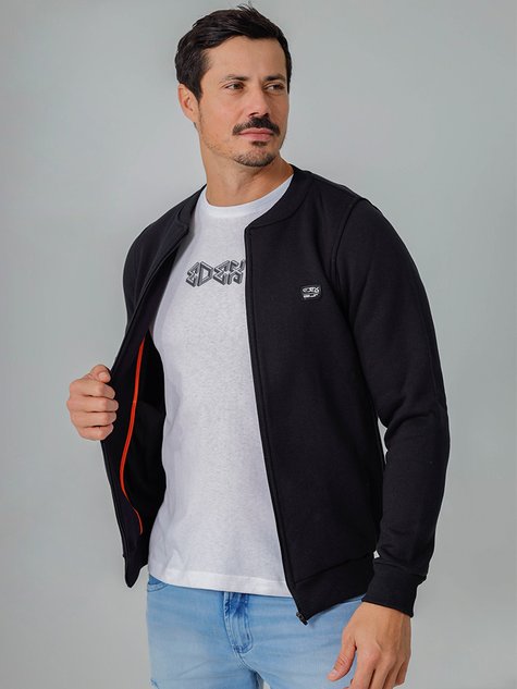 Jaqueta de Moletom Masculina Meia Estação