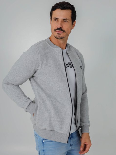 Moletom Masculina Moletom Com Camisa Jeans Denim Blusa Jeans Com