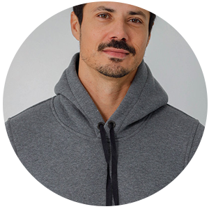 blusa de moletom masculina canelada