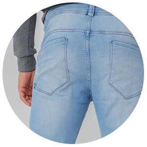 calca masculina rasgada