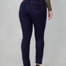 calca feminina jeans modeladora escura