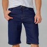brmuda masculina jeans azul
