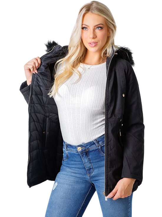 Blusa Preta Blusa De Frio Nylon Feminina Bobojaco Blusa De Frio