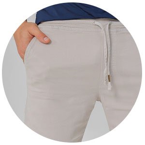 bermuda masculina sarja amarracao