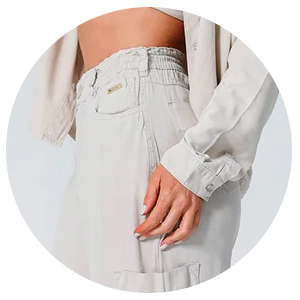 calca feminina wide leg jeans