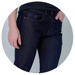 calca masculina jeans azul escuro