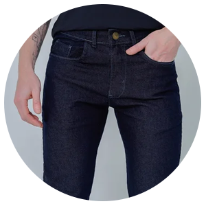 calca masculina jeans choque denim