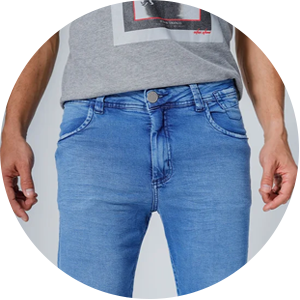 bermuda jeans masculina slim