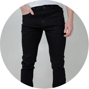 calca jeans masculina tradicional