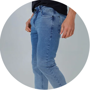 calca jeans masculina classica