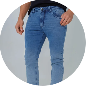 calca jeans masculina slim