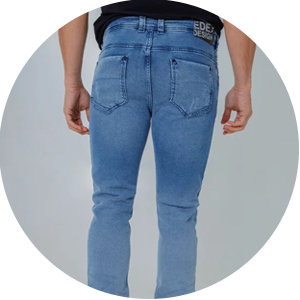 calca masculina jeans para o dia a dia