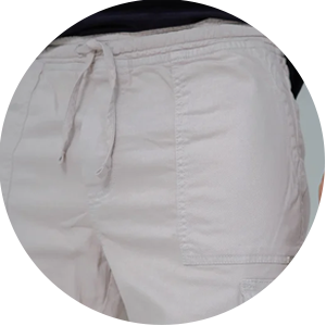calca de sarja masculina ajuste personalizado